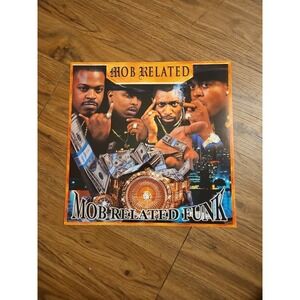 Mob Related Funk Poster Single Sided 12x12 Record Store Cardstock Promo Rap 1998
